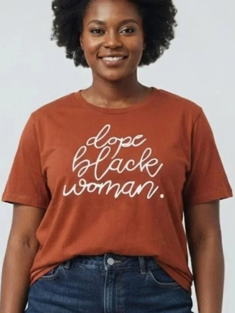 Legendary Rootz Dope Black Woman Graphic Tee Women's Size 2XL NWT Shirt